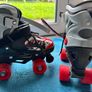 quad skates plus knee and wrist protection Image 3