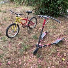 Childs bike and Flicker