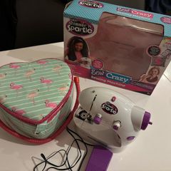 Kids Sewing Machine And Sewing Kit Accessories Box