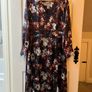 Paul Costelloe Satin Midi Dress - Size 12 - excellent condition Image 5