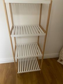 4 tier bamboo shelf stand