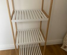 4 tier bamboo shelf stand