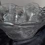 Vintage Romance Brand Punch Bowl Set Image 2