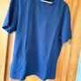 Men tshirts: 2 navy tshirts and 1 short sleeve textured shirt Image 7