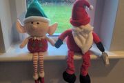 Christmas soft figure decorations
