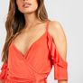 Deep Orange playsuit size 10 Image 2