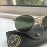 Round Raybans and case Image 3