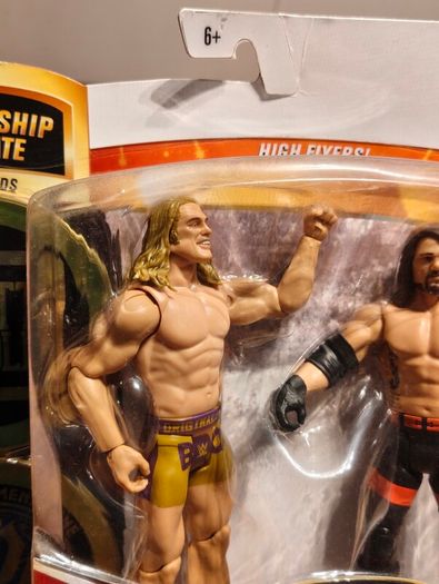 Wwe Mattel Championship showdown series 4 from 2021 Matt Riddle and AJ Styles