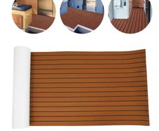 2.4meter x90cm Self-Adhesive EVA Foam Marine Boat Yacht Flooring Faux
