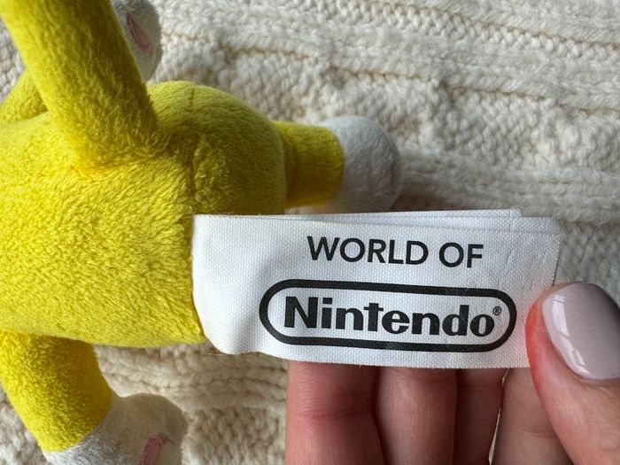 World of Nintendo Super Mario 3D World Cat Mario Plush Stuffed Animal Used Please look at the pictures