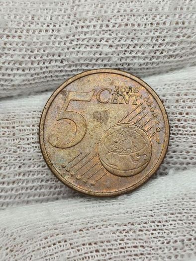 Ireland 2007 Silver Plated?? 5 Cent