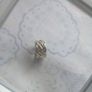 Sterling silver knot ring Image 2