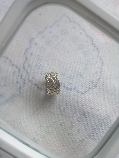 Sterling silver knot ring