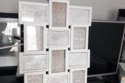 picture frame.  Holds 12 pics