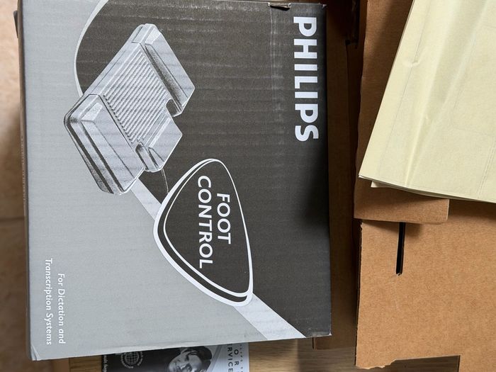 Philips Dictation System. LFH 0067/15. Complete. Never Used.