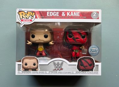 Funko Pop - Edge and Kane 2 Pack - WWE Wrestling - Vinyl Action Figure