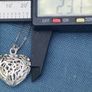 Tree of Life Filigree Sterling silver Love heart pendant set Image 9