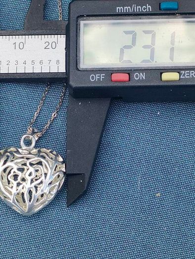 Tree of Life Filigree Sterling silver Love heart pendant set