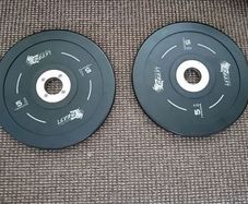 2 X 5kg Bumper Plates