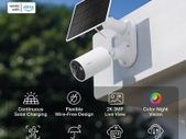 Solar Wi-Fi Camera 2K Outdoor Smart Camera