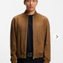 Hugo Boss Suade Learher Jacket Image 5