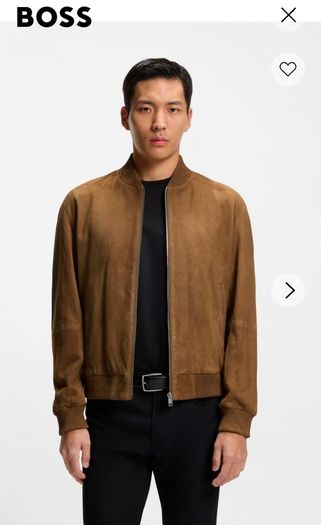 Hugo Boss Suade Learher Jacket