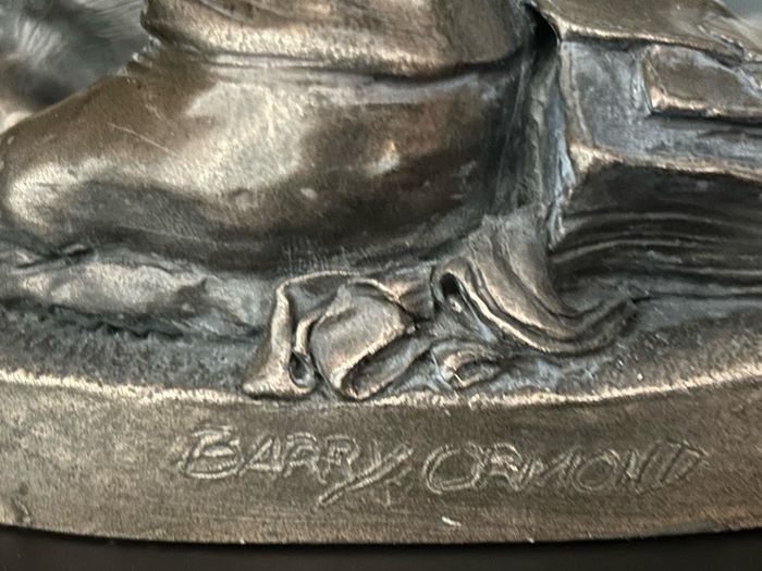 Bronze Figurine by Barry Ormond Reading Lesson
