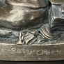 Bronze Figurine by Barry Ormond Reading Lesson Image 5