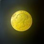 1853 22k Half Sovereign Image 2