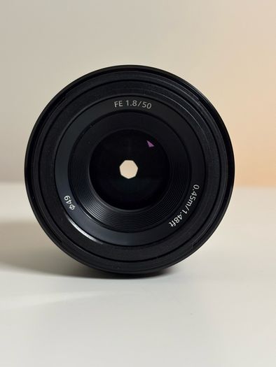 Sony 50mm f1.8 full frame lens