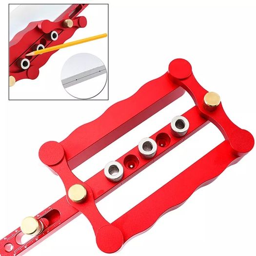 BRAND NEW Woodworking Doweling Jig Drill Guide Wood Dowel Puncher Locator Tools Kit for Carpentry 6/8/10mm