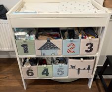 baby changing table