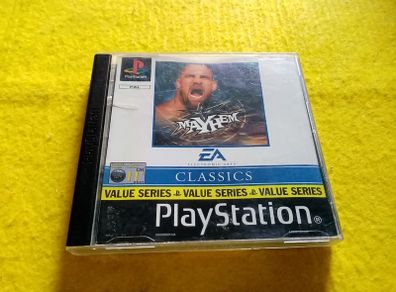 Wcw Mayhem PlayStation1 Ps1 PlayStation 2 ps2 games Original
