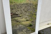 White Framed Mirror
