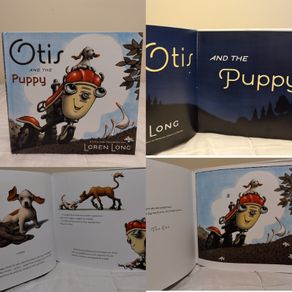 Otis The tractor and the Puppy by Loren Long hardback book