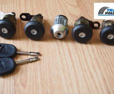 Door Lock Cylinder With Keys Ford Transit 96-00 Set