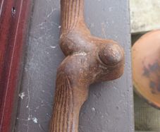 Pierce Hay Rake Foot Rest