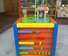 Wooden Activity Cube