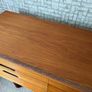 Vintage Retro Mid Century Teak Compact Sideboard by Uniflex Image 9