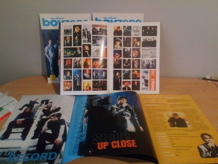 boyzone sticker book