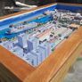 Unique Hand Built Table (With A City Inside) Image 3