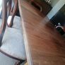 Solid Timber Extendable Dining Table & 6 Matching Chairs Image 3
