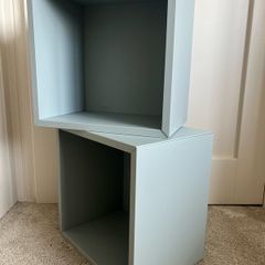 2 Ikea Eket shelves
