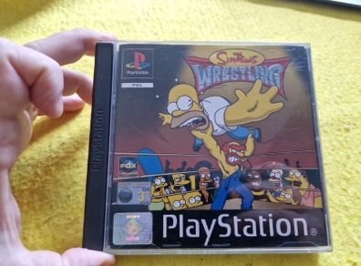The Simpsons Wrestling PlayStation1 Ps1 PlayStation2 Ps2 games Original