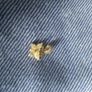 925 Butterfly diamond necklace pendant. Image 4