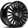 18" MULTISPOKE Mercedes Type Grey Gloss Alloy Wheels Audi Seat Skoda Mercedes VW 5x112 Image 2