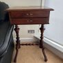 Beautiful Antique Victorian Work Table Image 2