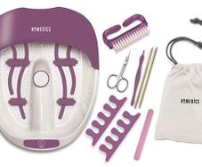 HoMedics Luxury Bubble Foot Spa Bath Massager with Heat Pedicure Sets for Feet (Brand New Unopendd)