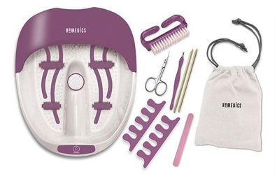 HoMedics Luxury Bubble Foot Spa Bath Massager with Heat Pedicure Sets for Feet (Brand New Unopendd)
