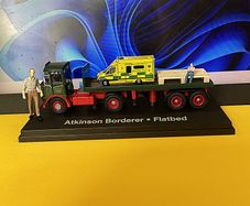 Eddie Stobart Atkinson Flatbed and Load, Free Post